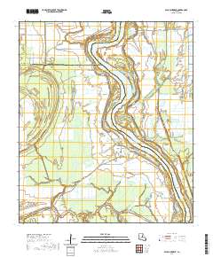 Bayou Current 2020 topographic map thumbnail