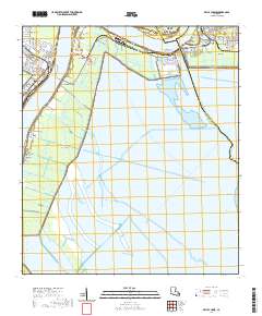 Belle Chasse 2020 topographic map thumbnail