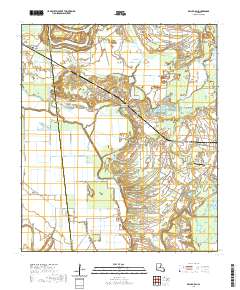 Belle d'Eau 2020 topographic map thumbnail