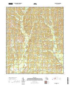 Bluff Creek 2020 topographic map thumbnail