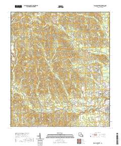 Bogalusa West 2020 topographic map thumbnail