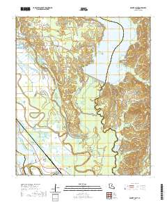 Bossier Point 2020 topographic map thumbnail