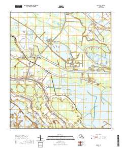 Bourg 2020 topographic map thumbnail