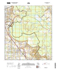 Broussard 2020 topographic map thumbnail