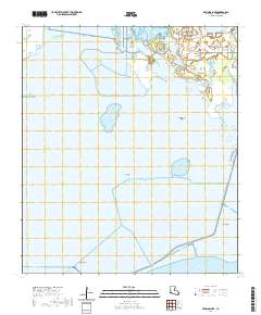 Browns Lake 2020 topographic map thumbnail