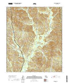 Bryceland 2020 topographic map thumbnail