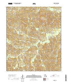 Cadeville 2020 topographic map thumbnail