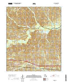 Calhoun 2020 topographic map thumbnail