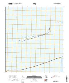 Calumet Island 2020 topographic map thumbnail