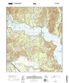 Campti 2020 topographic map thumbnail