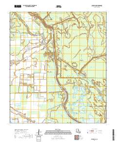 Catahoula 2020 topographic map thumbnail