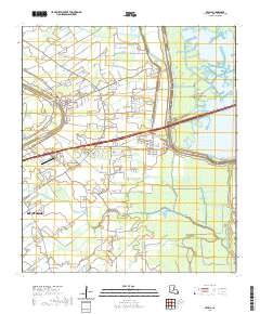 Cecilia 2020 topographic map thumbnail