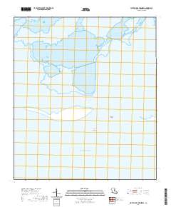 Central Isles Dernieres 2020 topographic map thumbnail