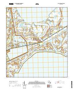 Chef Menteur 2020 topographic map thumbnail
