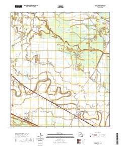 Cheneyville 2020 topographic map thumbnail