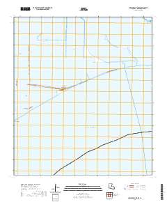 Cheniere au Tigre 2020 topographic map thumbnail