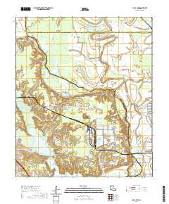 Clear Lake 2020 topographic map thumbnail