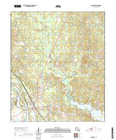 Coushatta 2020 topographic map thumbnail