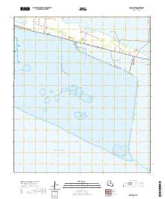Cow Island 2020 topographic map thumbnail