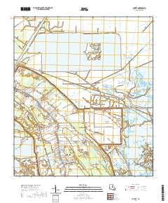Cut Off 2020 topographic map thumbnail