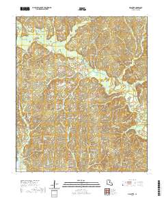 De Loutre 2020 topographic map thumbnail