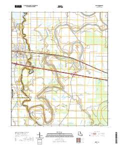 Delhi 2020 topographic map thumbnail
