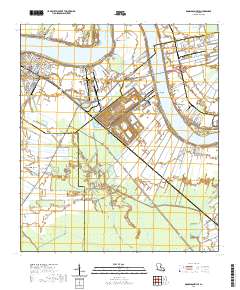 Donaldsonville 2020 topographic map thumbnail