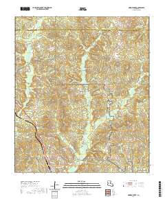 Dowden Creek 2020 topographic map thumbnail