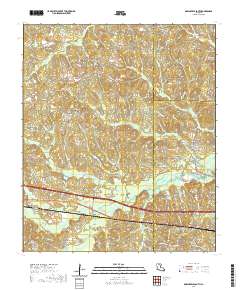 Downsville South 2020 topographic map thumbnail