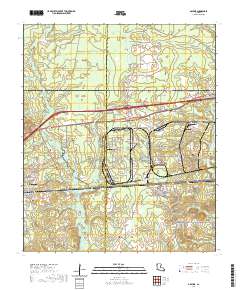 Doyline 2020 topographic map thumbnail