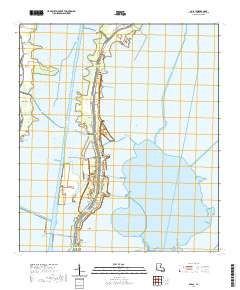 Dulac 2020 topographic map thumbnail