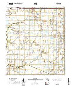 Duson 2020 topographic map thumbnail