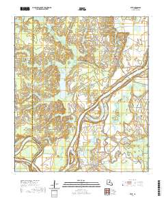 Effie 2020 topographic map thumbnail