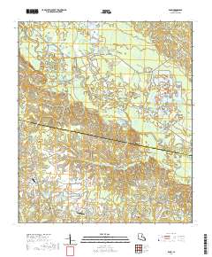 Enon 2020 topographic map thumbnail