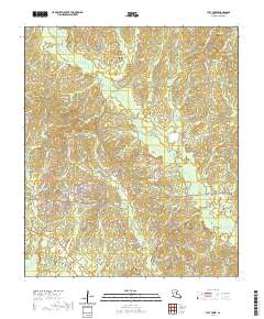 Flat Creek 2020 topographic map thumbnail