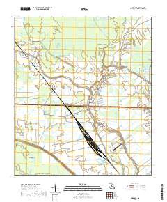 Fordoche 2020 topographic map thumbnail