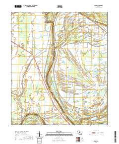 Foules 2020 topographic map thumbnail