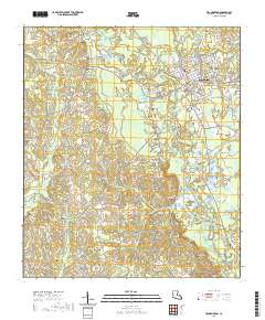 Franklinton 2020 topographic map thumbnail
