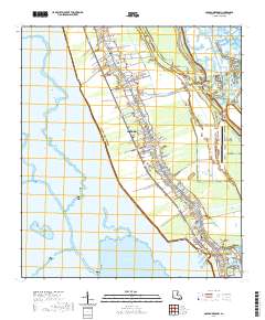 Golden Meadow 2020 topographic map thumbnail