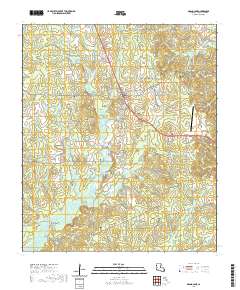 Grand Cane 2020 topographic map thumbnail