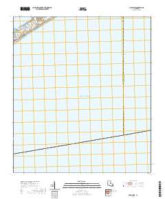 Grand Isle 2020 topographic map thumbnail