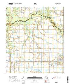 Gueydan 2020 topographic map thumbnail