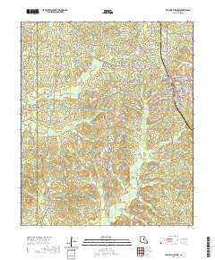 Haynesville West 2020 topographic map thumbnail