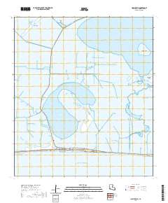 Holly Beach 2020 topographic map thumbnail