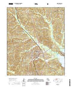 Homer 2020 topographic map thumbnail