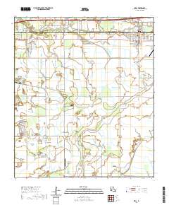 Iowa 2020 topographic map thumbnail