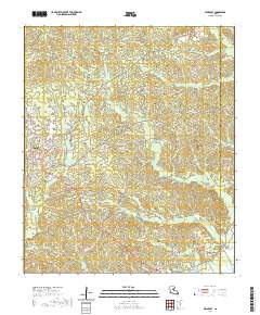 Jena East 2020 topographic map thumbnail