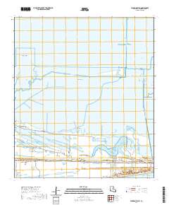 Johnson Bayou 2020 topographic map thumbnail