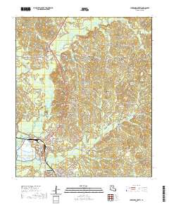 Jonesboro North 2020 topographic map thumbnail