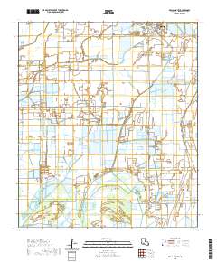Kaplan South 2020 topographic map thumbnail